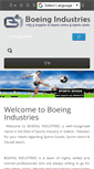 Mobile Screenshot of boeing-inds.com